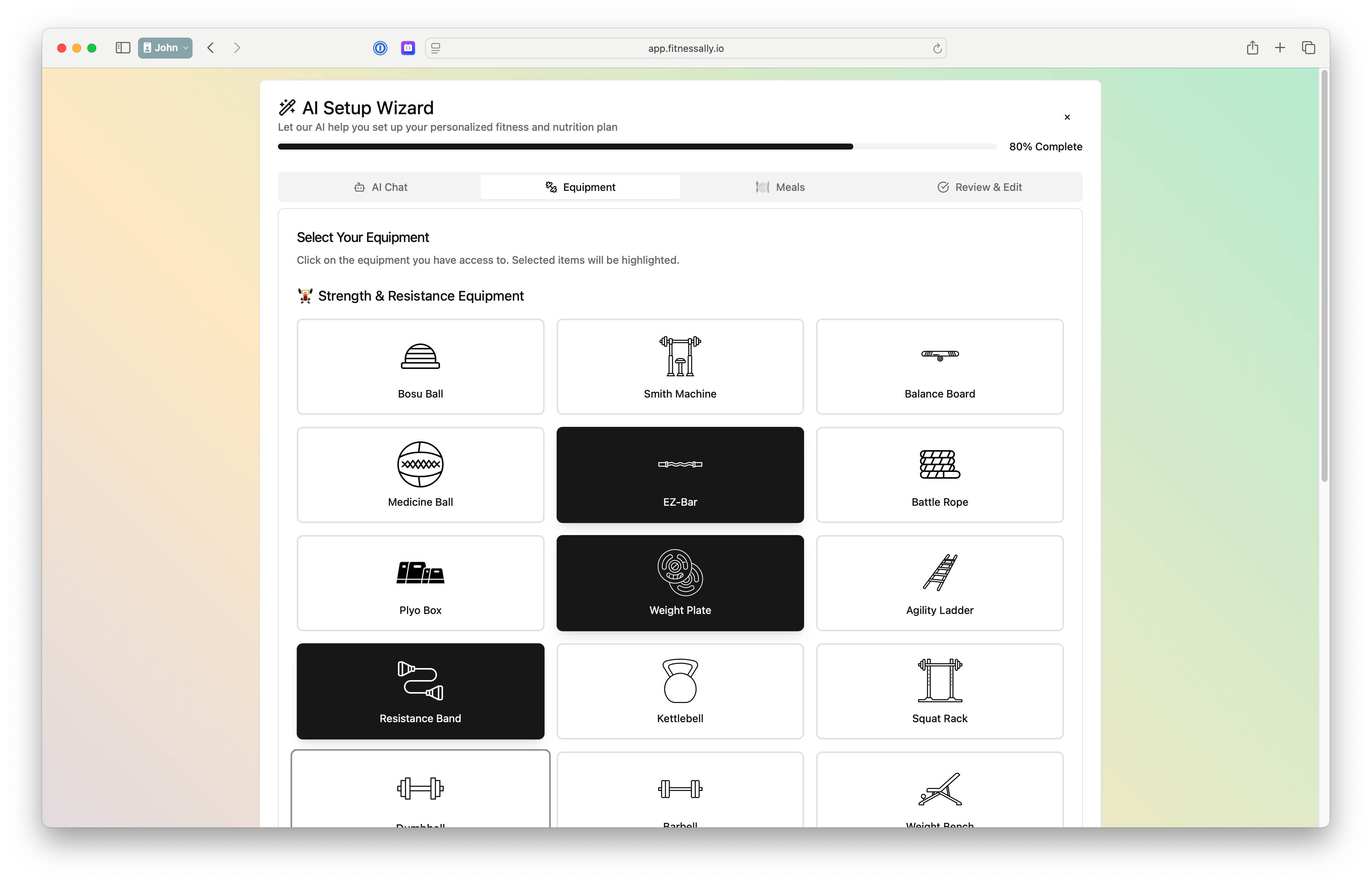 Select Fitness Equipment